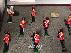 W Britains #0595 Of 2000 The Regtl Band Of The Royal Scots Dragoon Guards Boxed