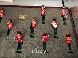 W Britains #0595 Of 2000 The Regtl Band Of The Royal Scots Dragoon Guards Boxed