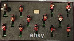 W Britains #0595 Of 2000 The Regtl Band Of The Royal Scots Dragoon Guards Boxed