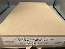 W Britains #0595 Of 2000 The Regtl Band Of The Royal Scots Dragoon Guards Boxed