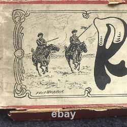 W Britains #136 Imperial Russian Cossacks w Lances at Gallop WHISSTOCK BOX