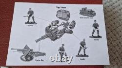 W. Britains 17587 British Infantry 25LB Field Artillery Cannon Gun with Crew