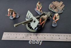 W. Britains 17587 British Infantry 25LB Field Artillery Cannon Gun with Crew