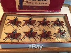 W. Britains #2018 Lead Toy Soldiers Regiments of All Nations Mounted Horse MIB