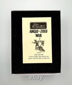 W Britains 20199 Ukulwa Nokufa Zulu Warrior British 24th Foot Hand-To-Hand MIB