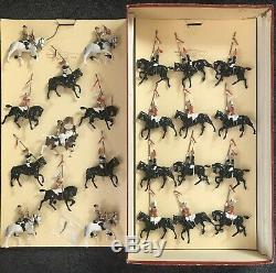 W Britains 2085 Musical Ride Household CAVALRY Lancers ROAN Box