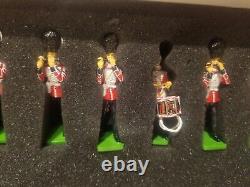 W Britains 41175 Grenadier Guards Drum And Fife Band Metal Toy Soldier Figure