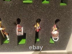 W Britains 41175 Grenadier Guards Drum And Fife Band Metal Toy Soldier Figure