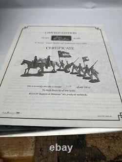 W Britains ACW Art Of War Baptism Of Manassas Ltd Ed Of 500 MIB RARE