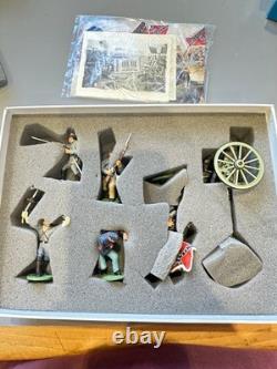 W Britains AMERICAN CIVIL WAR #17244 FOWARD WITH THE COLOURS 54MM NEW