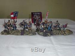 W Britains Collection of American Civil War metal soldiers