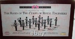 W Britains Metal Toy Soldiers Band of The Corps of Royal Engineers 00260