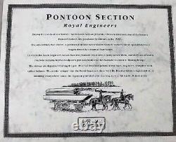 W Britains Metal Toy Soldiers Royal Engineers Pontoon Section Set 5962