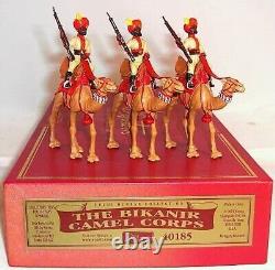W Britains Metal Toy Soldiers The Bikanir Camel Corps Delhi Durbar Set 40185