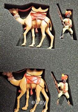 W Britains Metal Toy Soldiers The Bikanir Camel Corps Delhi Durbar Set 40185