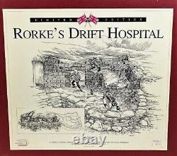W Britains Metal Toy Soldiers The Rorke's Drift Hospital Diorama Set 00143