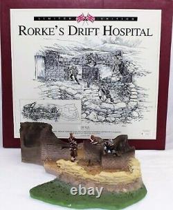 W Britains Metal Toy Soldiers The Rorke's Drift Hospitl Diorama Set 00143