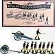 W Britains Metal Toy Soldiers The Royal Navy Field Gun Landing Party 8898