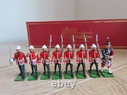 W. Britains No. 00126 Royal Scots Marching 132 Scale Toy Soldier Set, 54mm