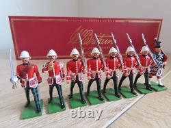 W. Britains No. 00126 Royal Scots Marching 132 Scale Toy Soldier Set, 54mm