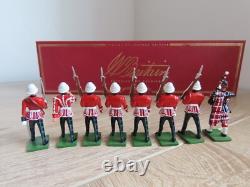 W. Britains No. 00126 Royal Scots Marching 132 Scale Toy Soldier Set, 54mm