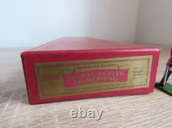 W. Britains No. 00126 Royal Scots Marching 132 Scale Toy Soldier Set, 54mm