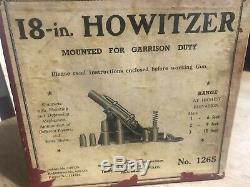 W Britains Set #1265 Britain 18 Howitzer Mounted For Garrison Duty