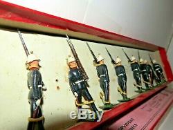 W Britains Set 35 Types of the Royal Navy Royal Marines 8 Figures 1937-1946