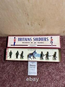 W Britains Soldiers Indian Army Service Corps #1893 Pre-Owned
