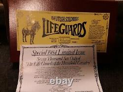 W Britains Soldiers Limited Edition Lifeguards 5184 Gauge 1/32 54mm G Scale