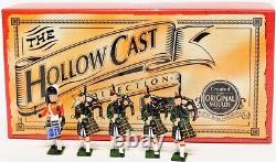 W Britains The Hollow Cast Collection Cameron Higlanders Band Set 4 41004
