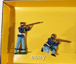 W Britains Toy Soldiers 8852 American Civil War Union Infantry Set Boxed J3