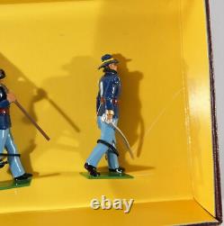 W Britains Toy Soldiers 8852 American Civil War Union Infantry Set Boxed J3