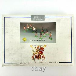 W Britains Toy Soldiers Scots Guard Band 10 Peice Metal