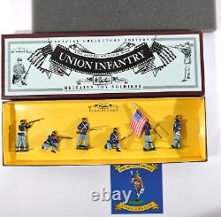 W Britains Toy Soldiers The American Civil War Union Infantry Set 8852 B4