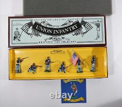 W Britains Toy Soldiers The American Civil War Union Infantry Set 8852 N2