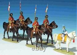 W Britains Toy Soldiers The Maharajah of Patiala & Lancers Delhi Durbar 40167