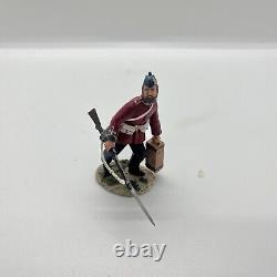 W Britains Toy Soldiers Zulu War British 24th Foot With Ammo Crates 20015 54mm