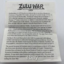 W Britains Toy Soldiers Zulu War British 24th Foot With Ammo Crates 20015 54mm