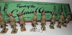 W Britains Types of the Colonial Army New Zealand Infantry 1938 Set 1542