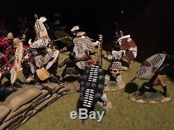 W Britains Zulu toy soldiers Set