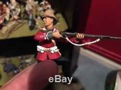 W Britains Zulu toy soldiers Set