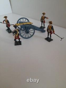 W Britians No43144 The British Royal Artillery 6pound Gun The Redcoats And The