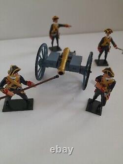 W Britians No43144 The British Royal Artillery 6pound Gun The Redcoats And The