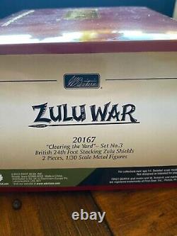 W britains toy soldiers zulu 20163, 20164, 20167 Clearing the Yard