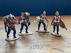 W britains toy soldiers zulu 20163, 20164, 20167 Clearing the Yard