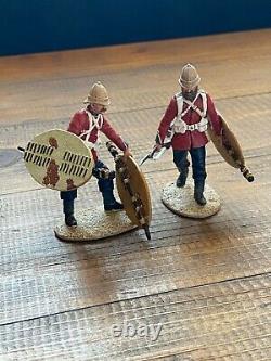 W britains toy soldiers zulu 20163, 20164, 20167 Clearing the Yard