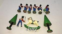 Wend-Al cast aluminium Toy Town band/soldiers