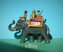 Wend-al Unbreakable Toys Solid Aluminium Elephant Ride Vintage 1948 Very Rare