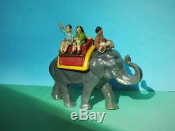 Wend-al Unbreakable Toys Solid Aluminium Elephant Ride Vintage 1948 Very Rare